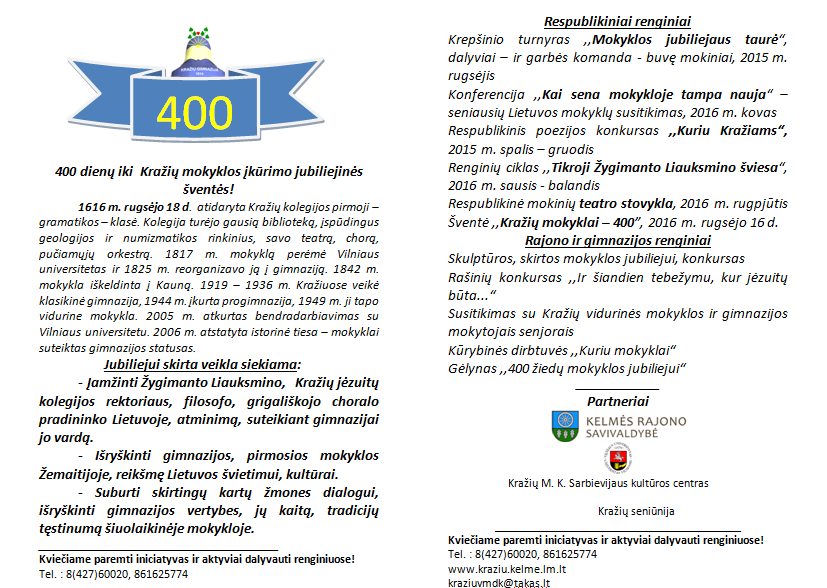 400 dienu